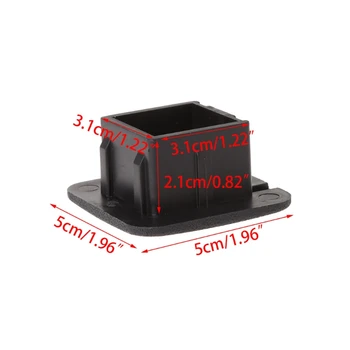 1-1/4 инча (1,25 инча) Универсална Капачка на капака сцепного устройство на ремаркето I и II клас черно N0HF